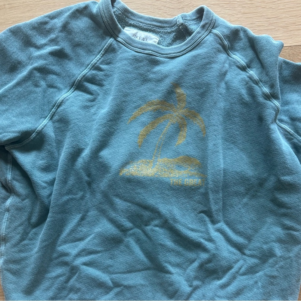 The Great Sweatshirt with Palm design